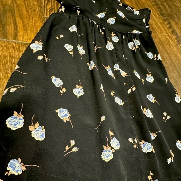 For Love And Lemons Black Floral Mini Dress - Picture 4 of 10